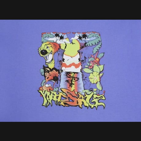 YARDSALE"TRIP TEE"(blue)XL