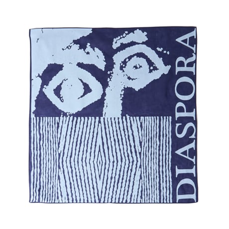 DIASPORA "All Eyes On Me Bandana" (Navy)
