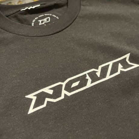 NOVA WORLD ORDER "Logo Tee" (black) L
