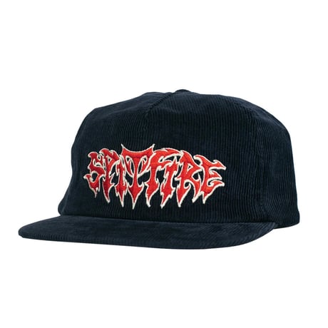 SPITFIRE "Demon Script Snapback Hat" (Navy)