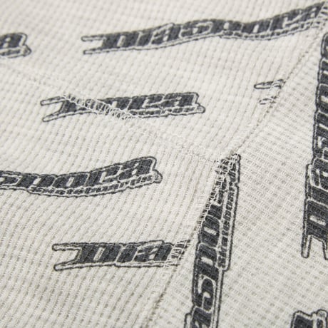 DIASPORA"All-Over Thermal L/S Top (Gray) XL