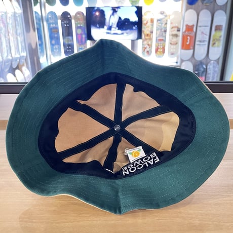 falconbowse × JHAKX "bucket hat" LIGHT BROWN