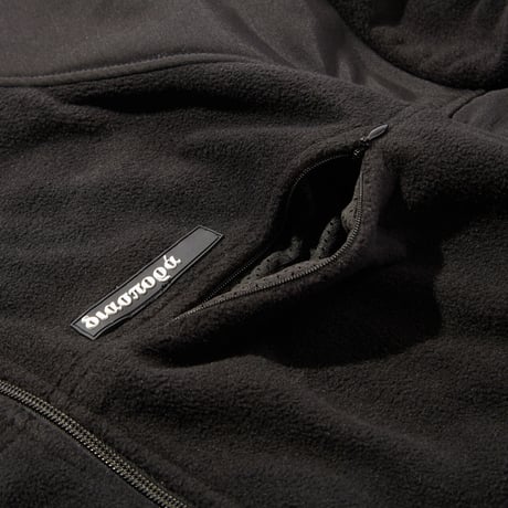 DIASPORA "Hilly Terrain Fleece Jacket" (Black) L