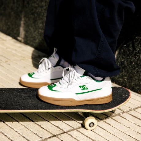 DC SHOES "JS 2" (White/Green/Gum)