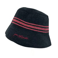YARDSALE "CHENILLE BUCKET HAT" (BLACK)