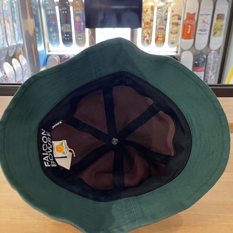 falconbowse × JHAKX "bucket hat" BROWN
