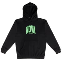 NOVA WORLD ORDER "Puff Print Hoodie" (black) L