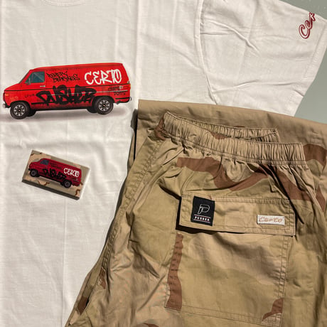 PUSHER × CERTO "CAMO PANTS"