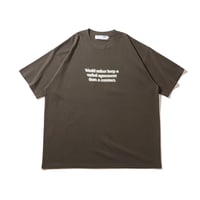 DIASPORA "Contract Tee" (Graphite) L