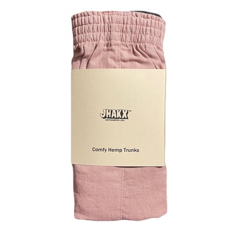 JHAKX "Comfy Hemp Trunks" Spring 26 (Smoke Pink) M