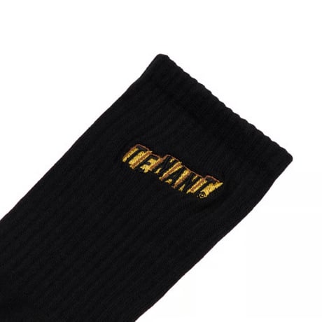 TENANT NY "Address Logo Sock" (Black)