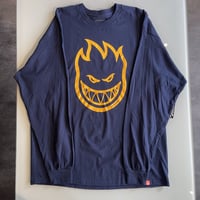 SPITFIRE"L/S TEE"(navy) XL