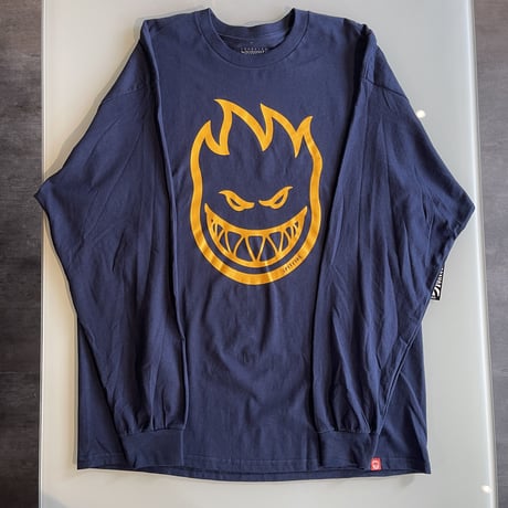 SPITFIRE"L/S TEE"(navy) XL