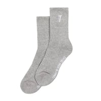 TENANT NY "T LOGO Socks"(Gray)