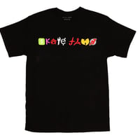 SKATE JAWN"Coexist Tee" (BLACK)
