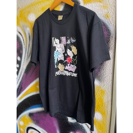 FUCKING AWESOME "YOYOGI PARK SHORT SLEEVE TEE" (Black) L