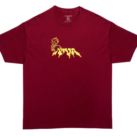 NOVA WORLD ORDER "Calvin Tee" (Burgundy) L