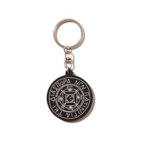 "DIASPORA" YN Magic Circle Rubber Keyholder (Black)