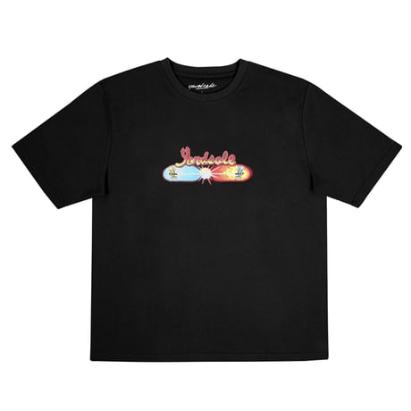 YARDSALE"WORLD TEE" (BLACK)XL