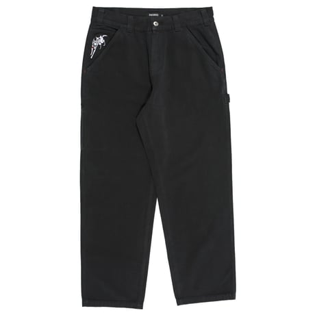 THEORIES "PIANO TRAP Carpenter Pant" (Washed Black) 34