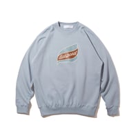 DIASPORA "Hygiene Crewneck Sweatshirt" (Acid Blue) XL