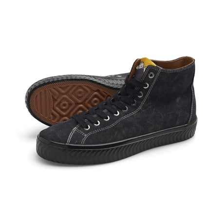LRAB X SPITFIRE "VM003 CANVAS HI" (BLACK/BLACK)
