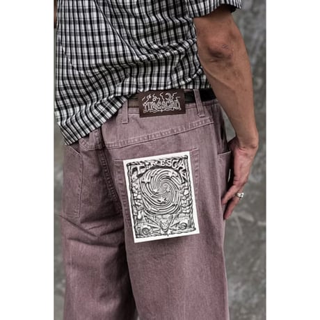 TIME SCAN "RELAXED DENIM" (VIOLET) 32inch