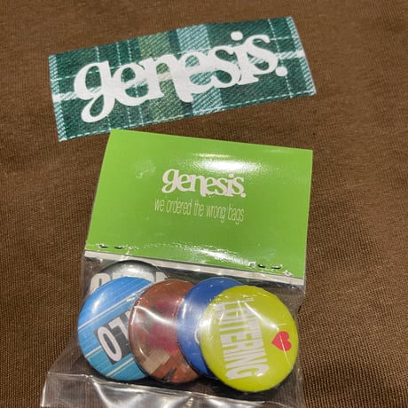 GENESIS VIDEO "Genny" Tシャツ (Brown) L