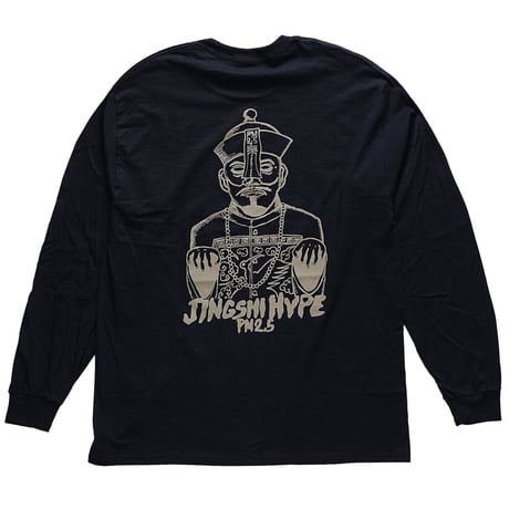 PM2.5 "JINGSHI HYPE L/S TEE" (Black) L