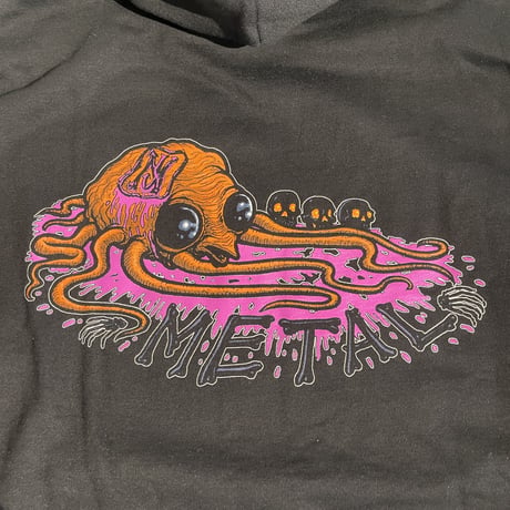 "NJ x METAL skateboards"