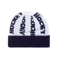 HOCKEY"BOB BEANIE"  white/navy