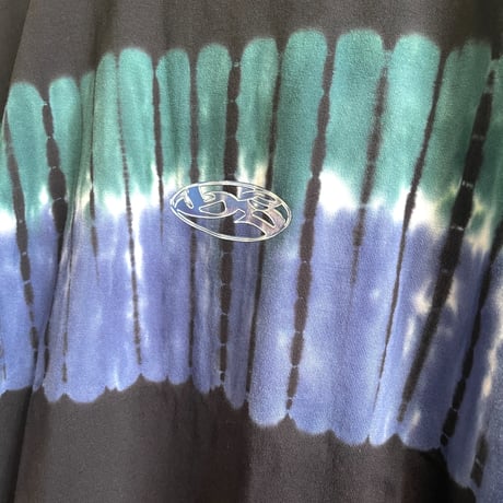YARDSALE "TIE DYE T-SHIRT" (BLACK) L