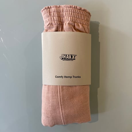 JHAKX "Comfy Hemp Trunks" Spring 2024" (Smoke Pink) M