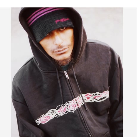 YARDSALE "CHENILLE BUCKET HAT" (BLACK)