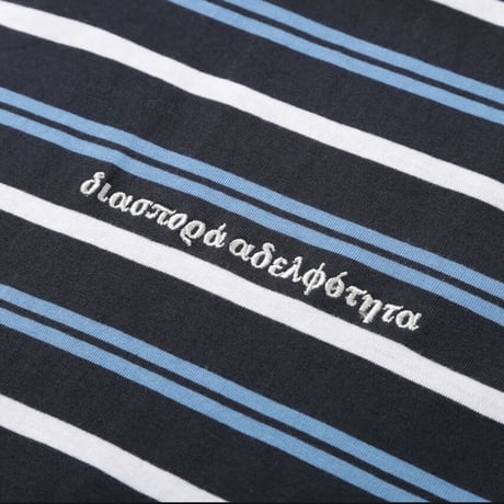 DIASPORA "Stripe L/S Top" (Navy) XL