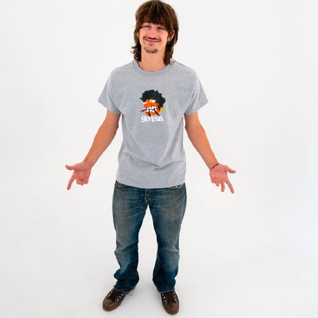 GENESIS "Piff Face tee" (Grey) L