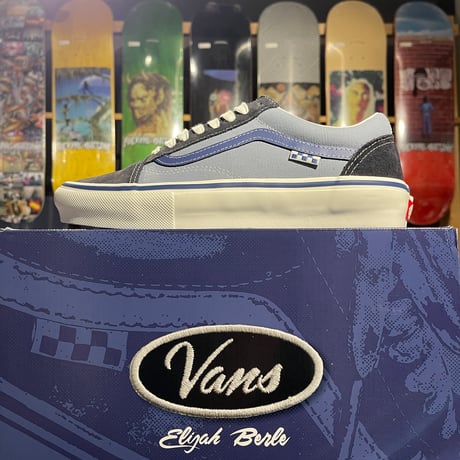 VANS "Skate Old Skool" Elijah Berle (Vintage Blue)