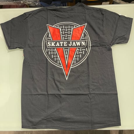 VENTURE "SKATE JAWN Tee" (Black) L