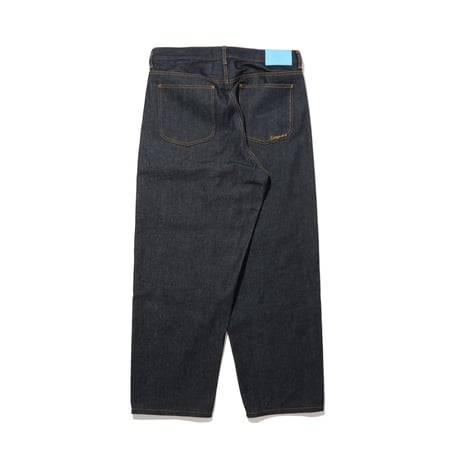 DIASPORA "219 Baggy Jean" (Indigo Rigid）M