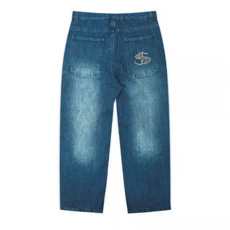 YARDSALE "FADED PHANTASY JEANS" (DENIM) L