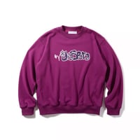DIASPORA "Buds Crewneck Sweatshirt" (Purple) L