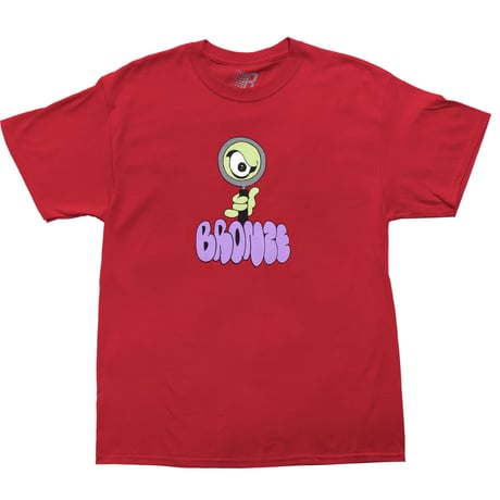 BRONZE 56K "MAGNIFY TEE FOREST" (BURGUNDY) XL