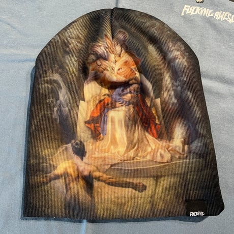 FUCKING AWESOME "MADONNA SKULLY BEANIE"