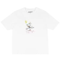 YARDSALE "CHROME DUCK TEE" WHITE