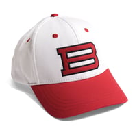 BRONZE 56K  "BIG  HAT" WHITE/RED