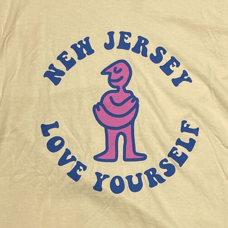 NJ Skate shop  "Love Yourself" (CREAM) XL