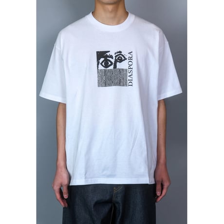 DIASPORA "All Eyes On Me Tee" (White) L