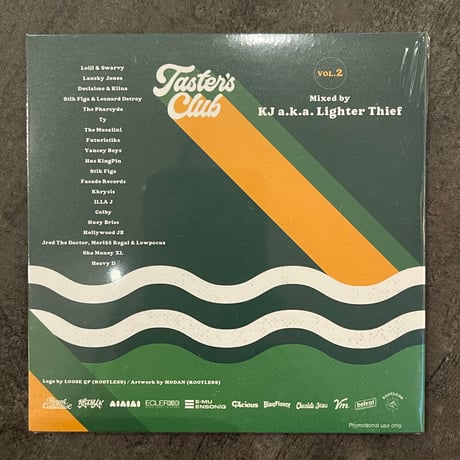 DJ KJ a.k.a Lighter Thief "Taster's Club Vol.2"