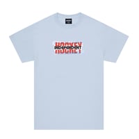 HOCKEY "INDY DECAL TEE" (L.BLUE) L