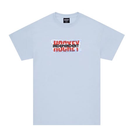 HOCKEY "INDY DECAL TEE" (L.BLUE) L